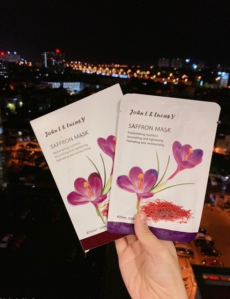Mặt nạ mask saffron Anh quốc John L & Lucas Y