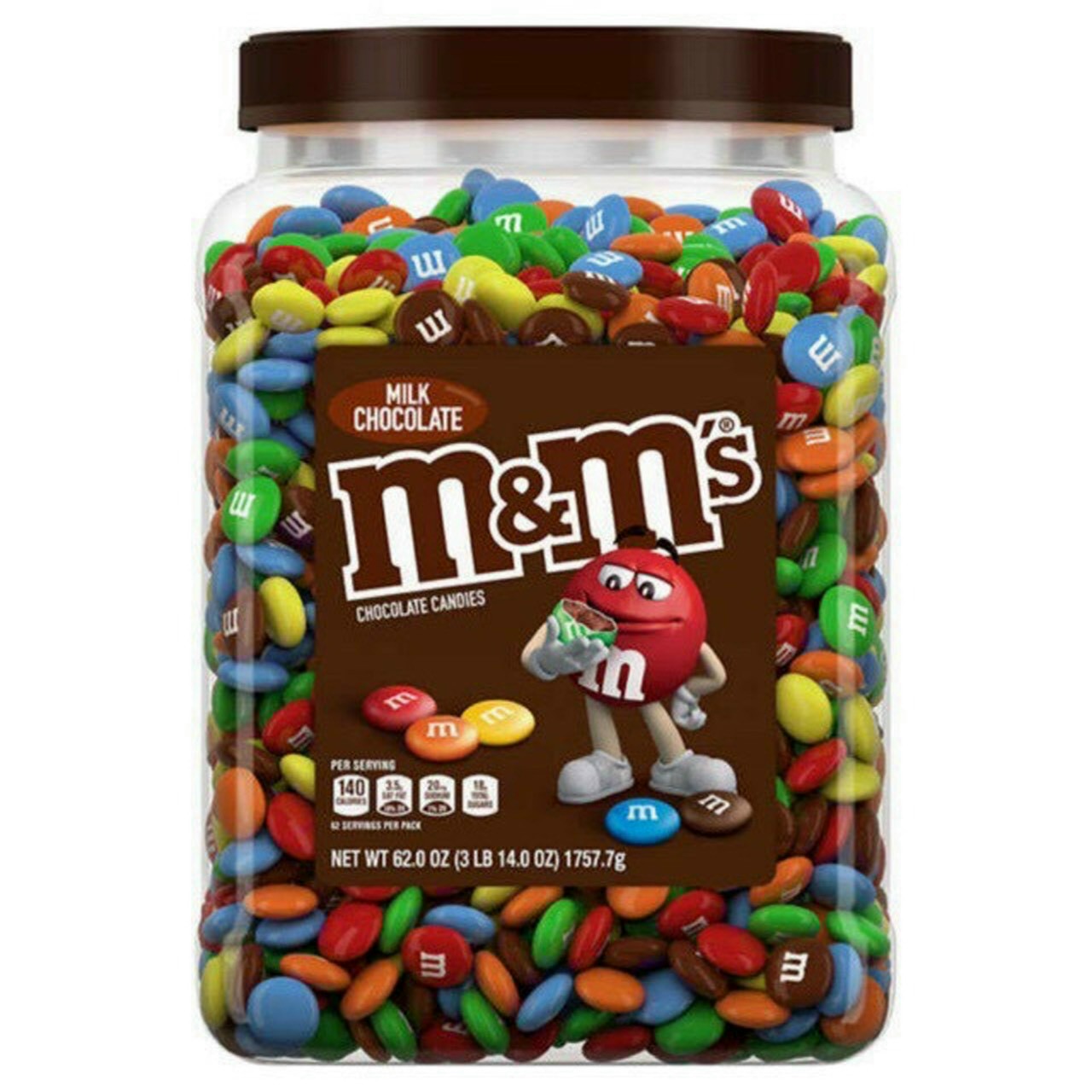 Kẹo Socola M&M Candies  Chocolate  – Mỹ 1757,7g
