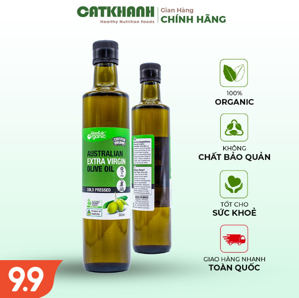 Dầu Olive ABSOLUTE Organic Nguyên Chất Hỗ Trợ Ăn Kiêng Giàu Vitamin Và