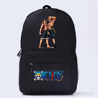 HOT BST Balo Đi Học One Piece Mũ Rơm ( Luffy,Ace, Zoro, Law, Râu Trắng,...)