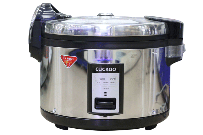 Nồi cơm điện cơ 6,3l cuckoo cr-3521s-thân inox-kor
