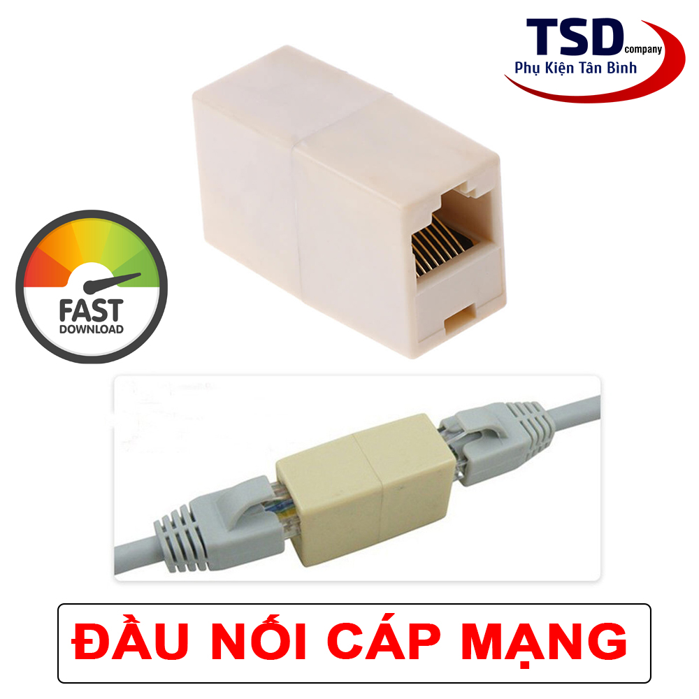 Đầu Nối Cáp Mạng RJ45 Tốc Độ Cao