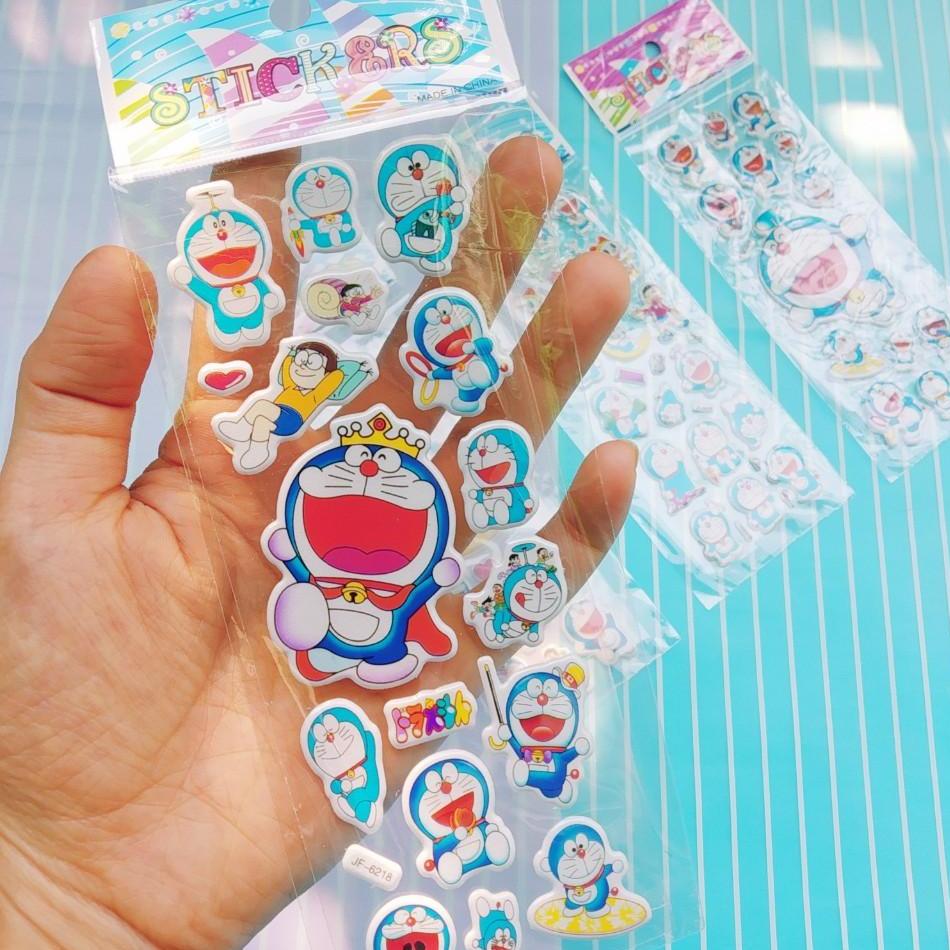 LOVE MON - STICKER DOREMON COMBO 5 TẤM