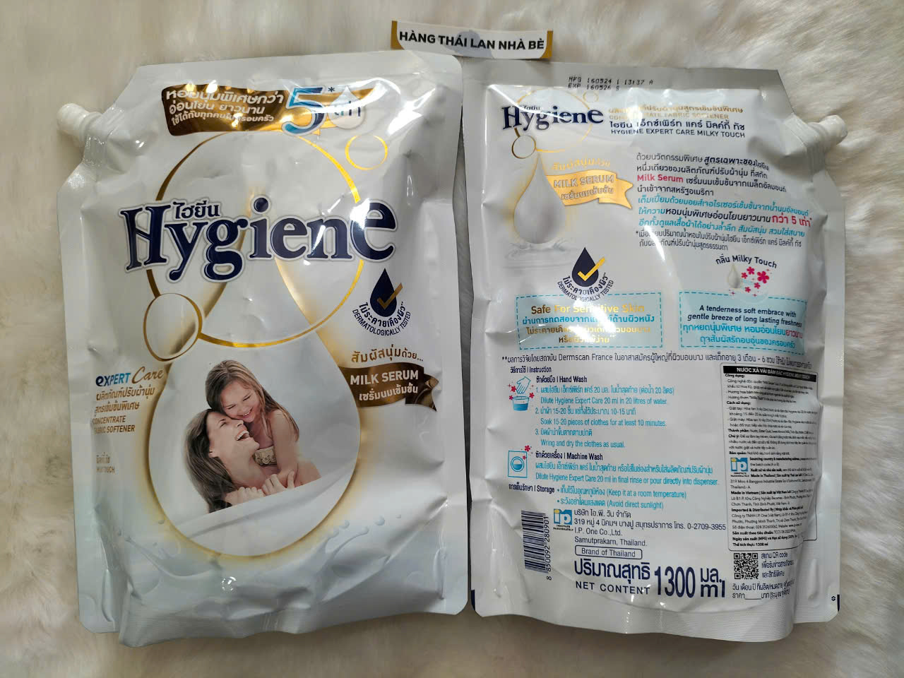 NƯỚC XẢ VẢI HYGIENE THÁI LAN HÀNG CÔNG TY