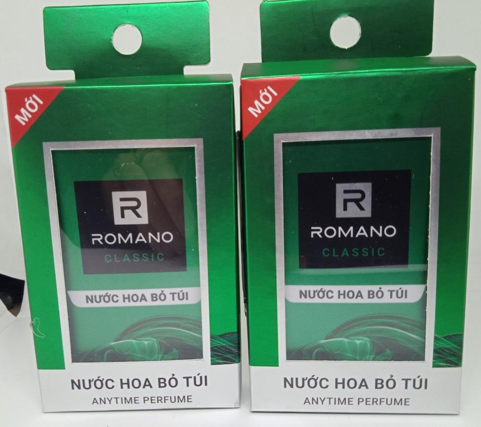 [HCM]Combo 2 nước Hoa Romano 18ml Hương Classic