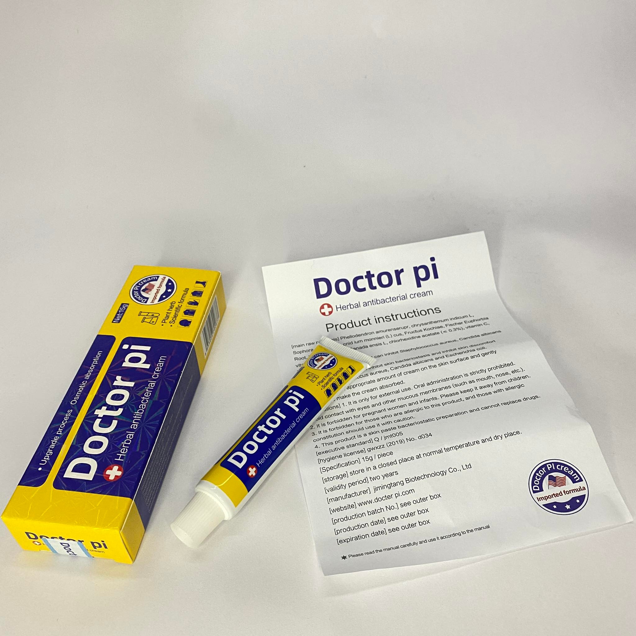 Kem bôi Doctor Pi nhập Mỹ Combo 7 Tuýp
