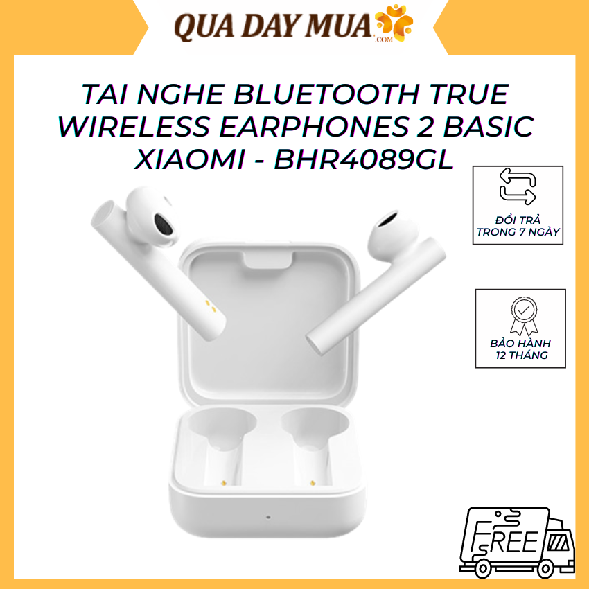 Ecouteurs sans fil Mi True Wireless Earphones 2 Basic BHR4089GL