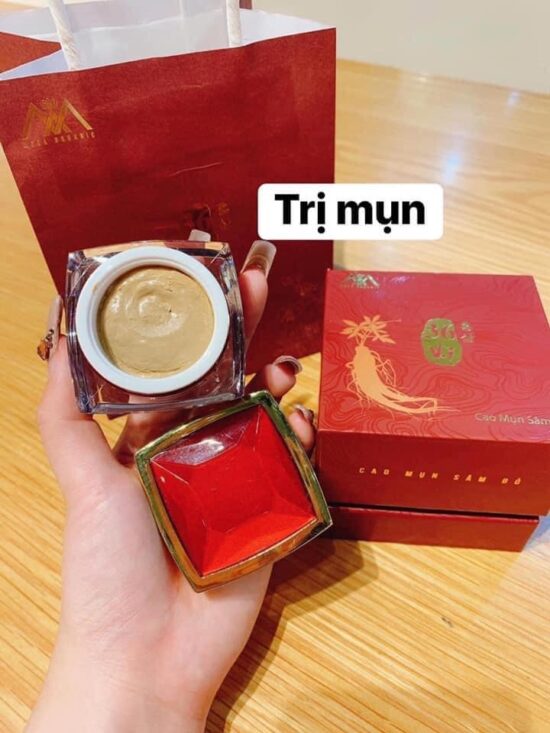Cao Mụn Sâm Đỏ 36 Vị  Meea Orgnic - Cao mụn 15 gam