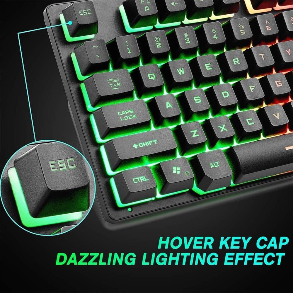 Bàn Phím Giả Cơ 87 Phím Tenkeyless Chuyên Game Có Dây ZIYOU LANG K16 / Bàn Phím XUNFOX K82 Có LED