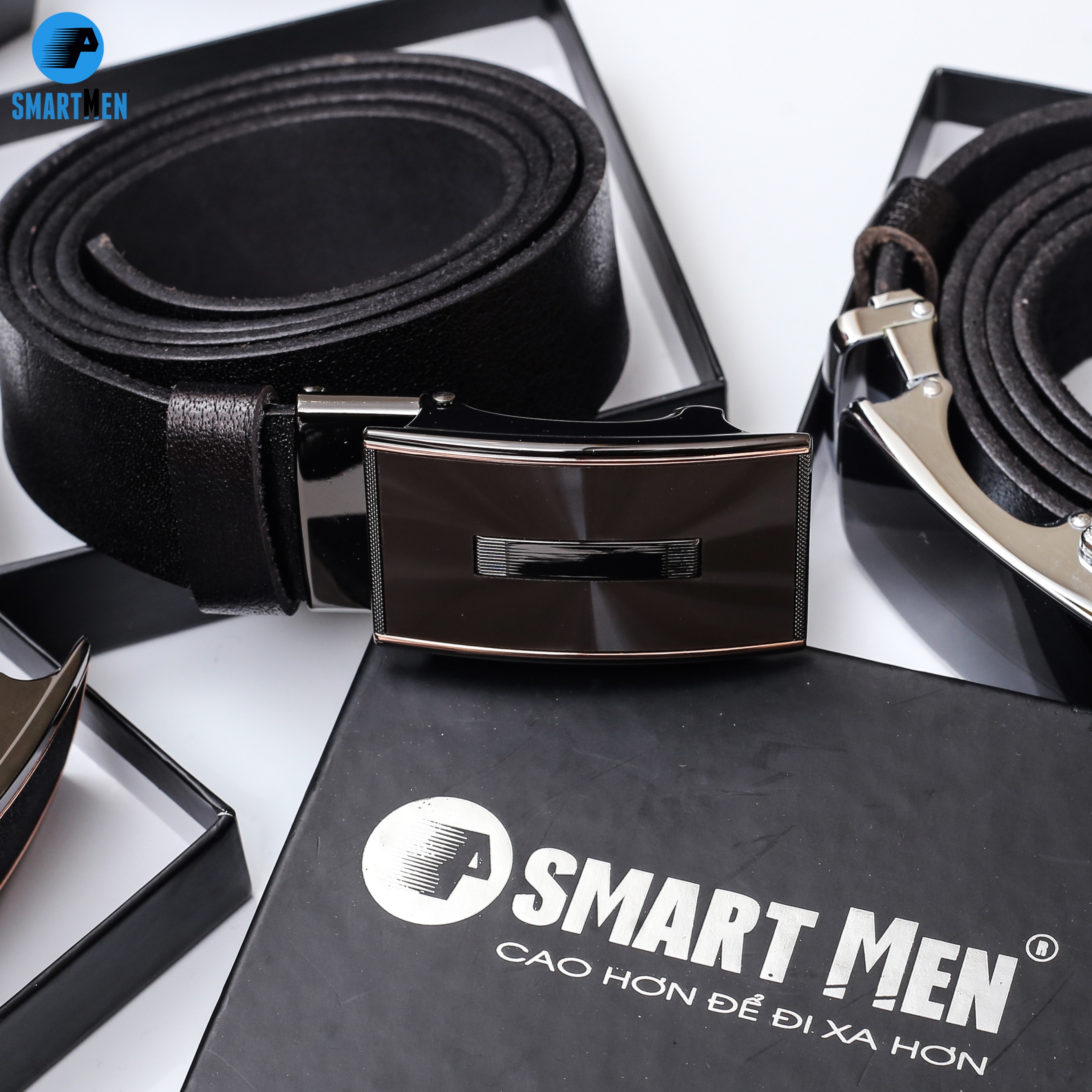 Thắt lưng Da bò cao cấp SMARTMEN DLM-02