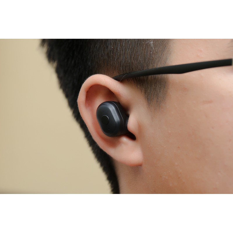 Tai nghe Bluetooth True Wireless Mozard DS635-WB Đen