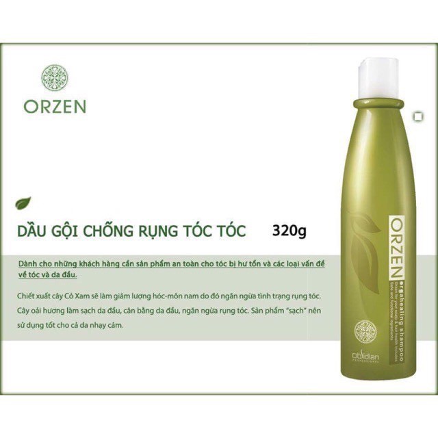 Dầu Gội Orzen Chống Rụng Tóc Hàn Quốc 320ml