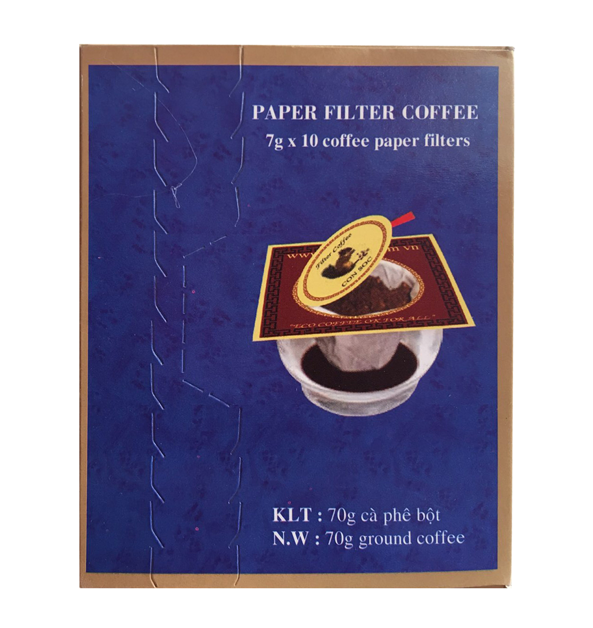 Cà phê Con Sóc Phin Lọc Xanh 7g