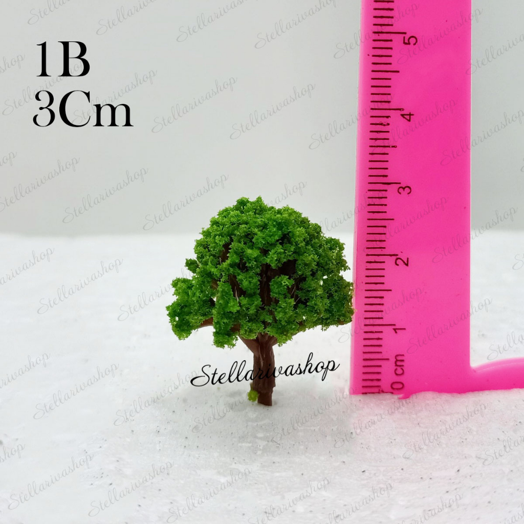 Mô Hình cây xanh mini các loại làm tiểu cảnh sa bàn, mô hình thành phố size nhỏ