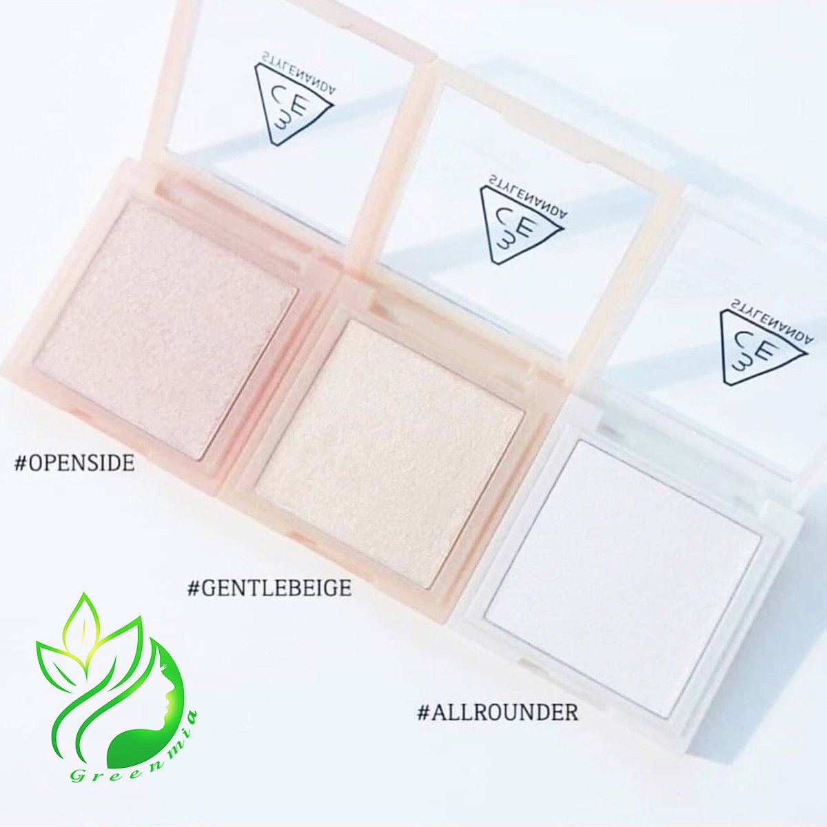 Phấn Bắt Sáng 3CE FACE HIGHLIGHTER Hộp Vuông 4,8g [CHECK HIDDEN TAG]