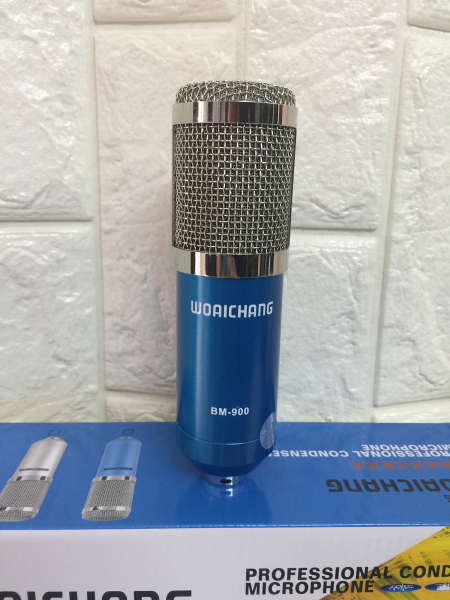 Micro thu âm Woaichang BM900 DOCHOIPC + chống sốc nhựa cao cấp Hát Karaoke Thu Âm Cực Tốt chuyên nghiệp - (Micro live streamkaraoke online cực hay)
