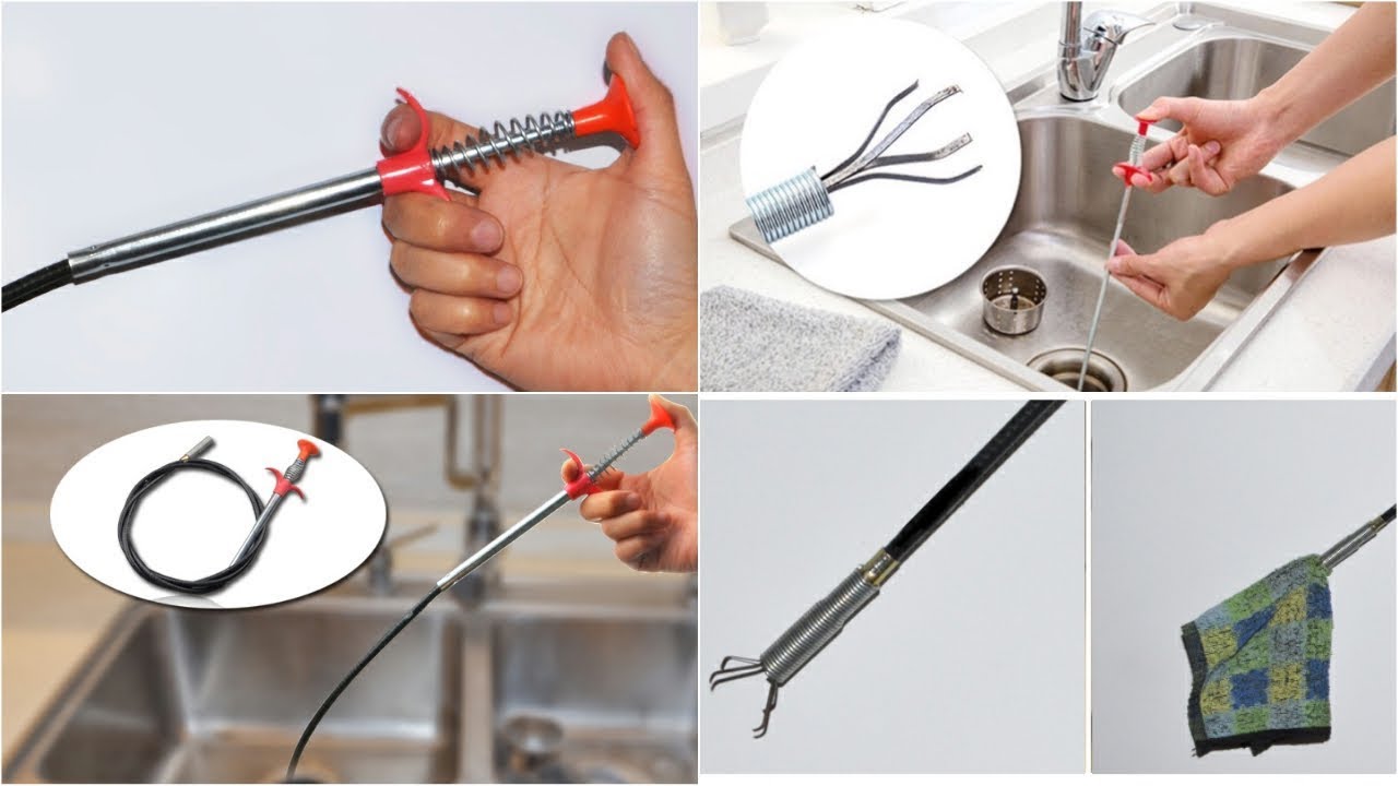 Dụng Cụ Gắp Rác Siêu Việt Thông Tắc Cống