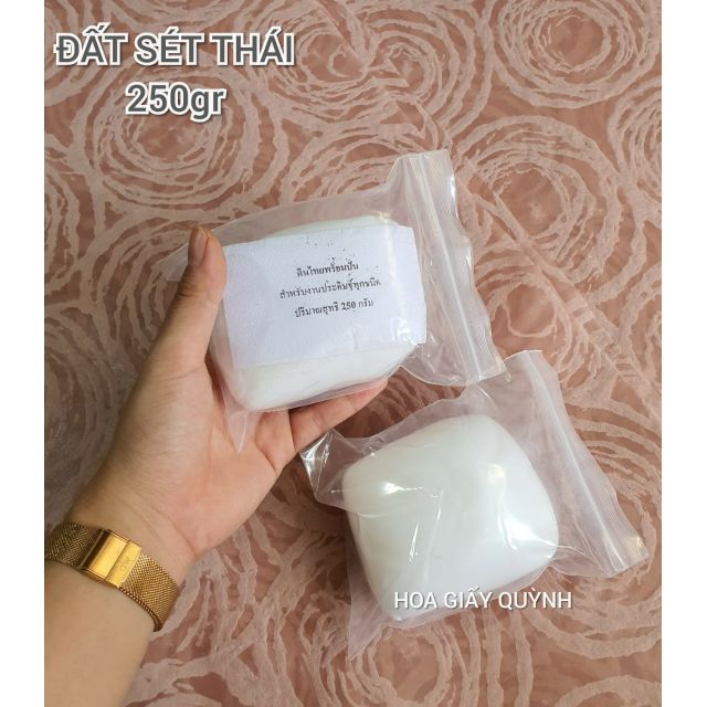 Đất sét thái làm hoa handmade