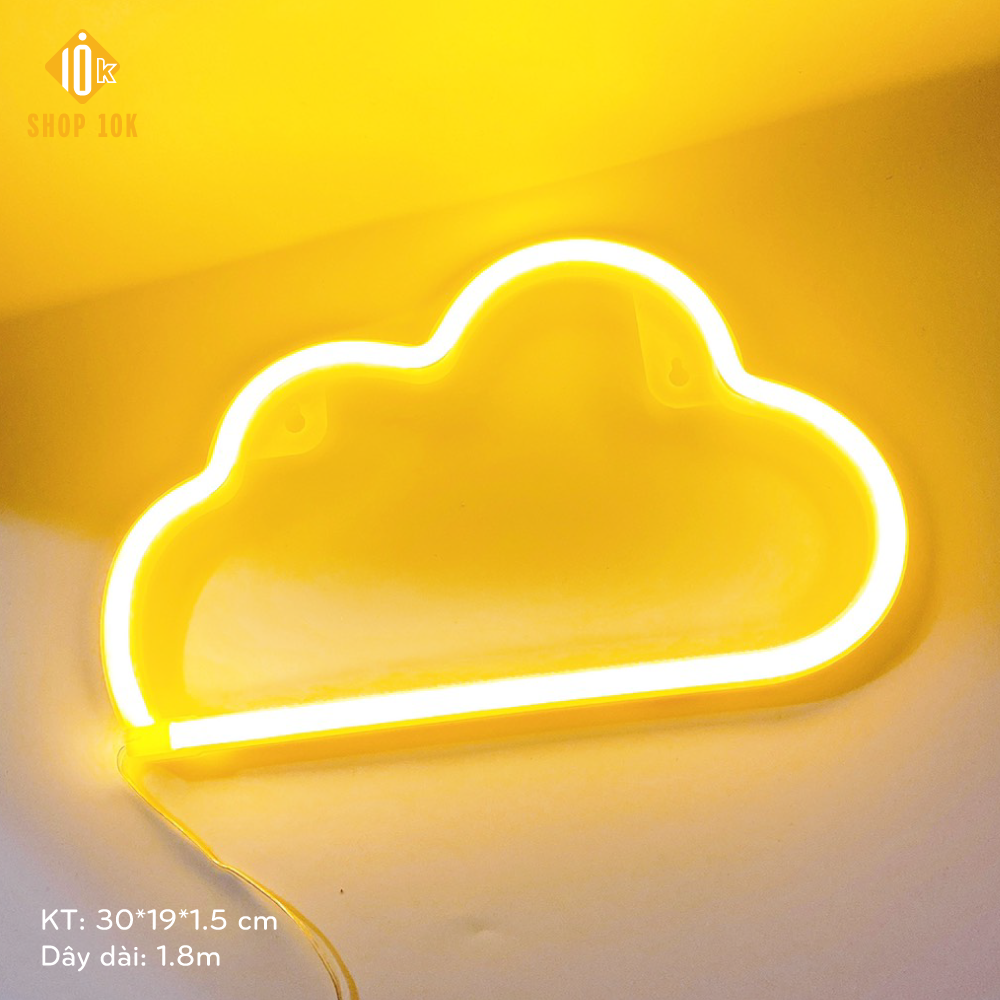 Đèn trang trí/ Đèn led Neon light ánh sáng long lanh - SP004705