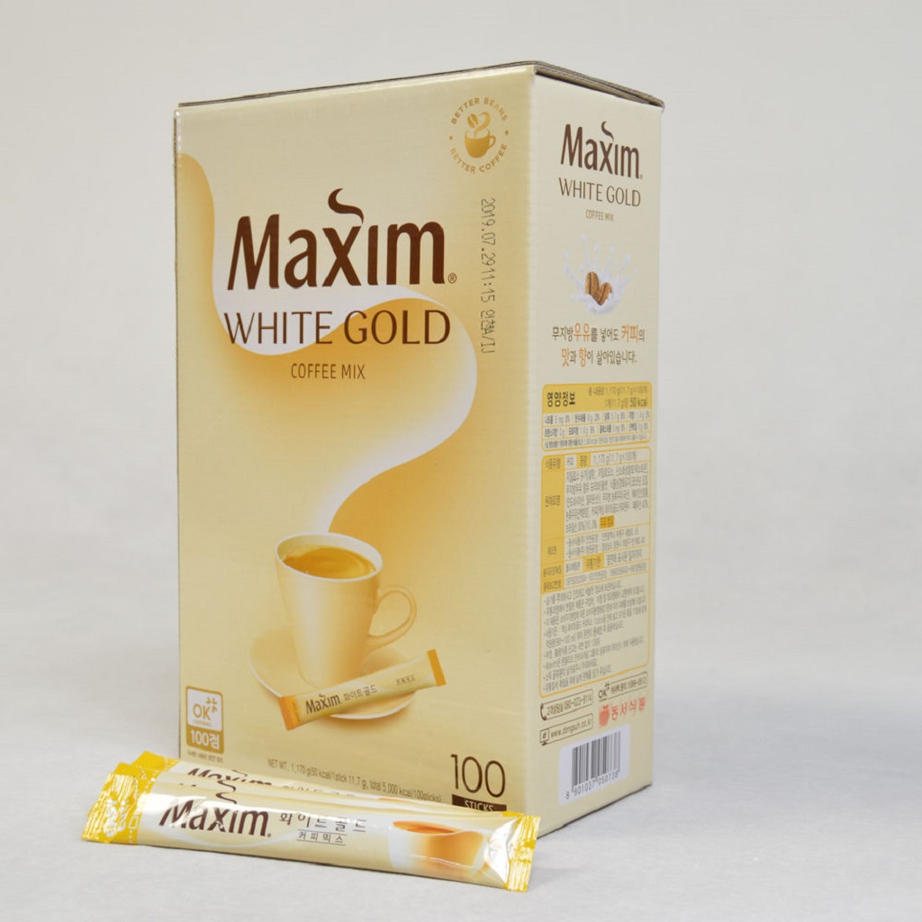 CÀ PHÊ MAXIM HÀN QUỐC WHITE GOLD MIX