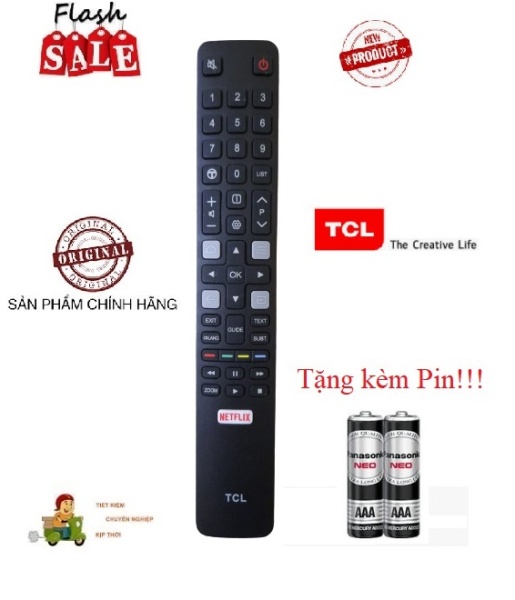 Bảng giá Remote Điều khiển tivi TCL- Hàng chính hãng mới 100% Tặng kèm pin các dòng CRT LCD LED Smart TV