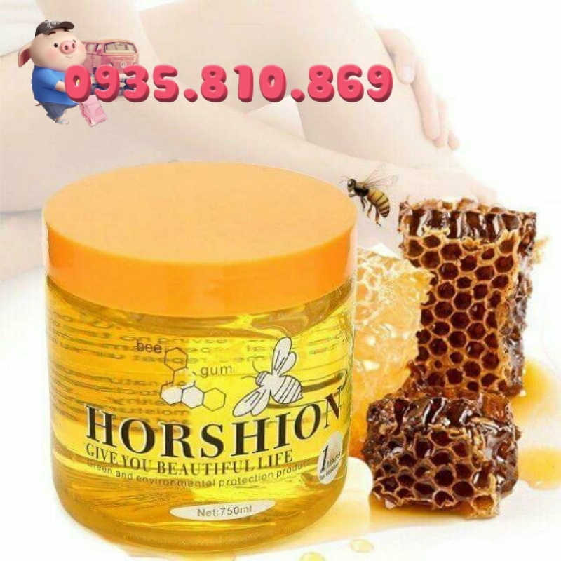 [ Giá Sỉ ] Keo Wax Lạnh Tẩy Lông Horshion Mật Ong 750ml, Gel Horshion Body Hair Removal, hàng chính hãng nhập khẩu