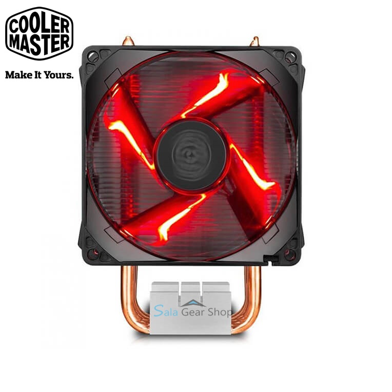 [HCM]Tản Nhiệt Khi CPU Cooler Master Hyper H410R Led đỏ Fan 9cm