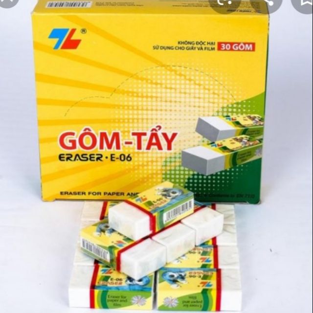 combo 6 Cục -GÔM THIÊN LONG E-06