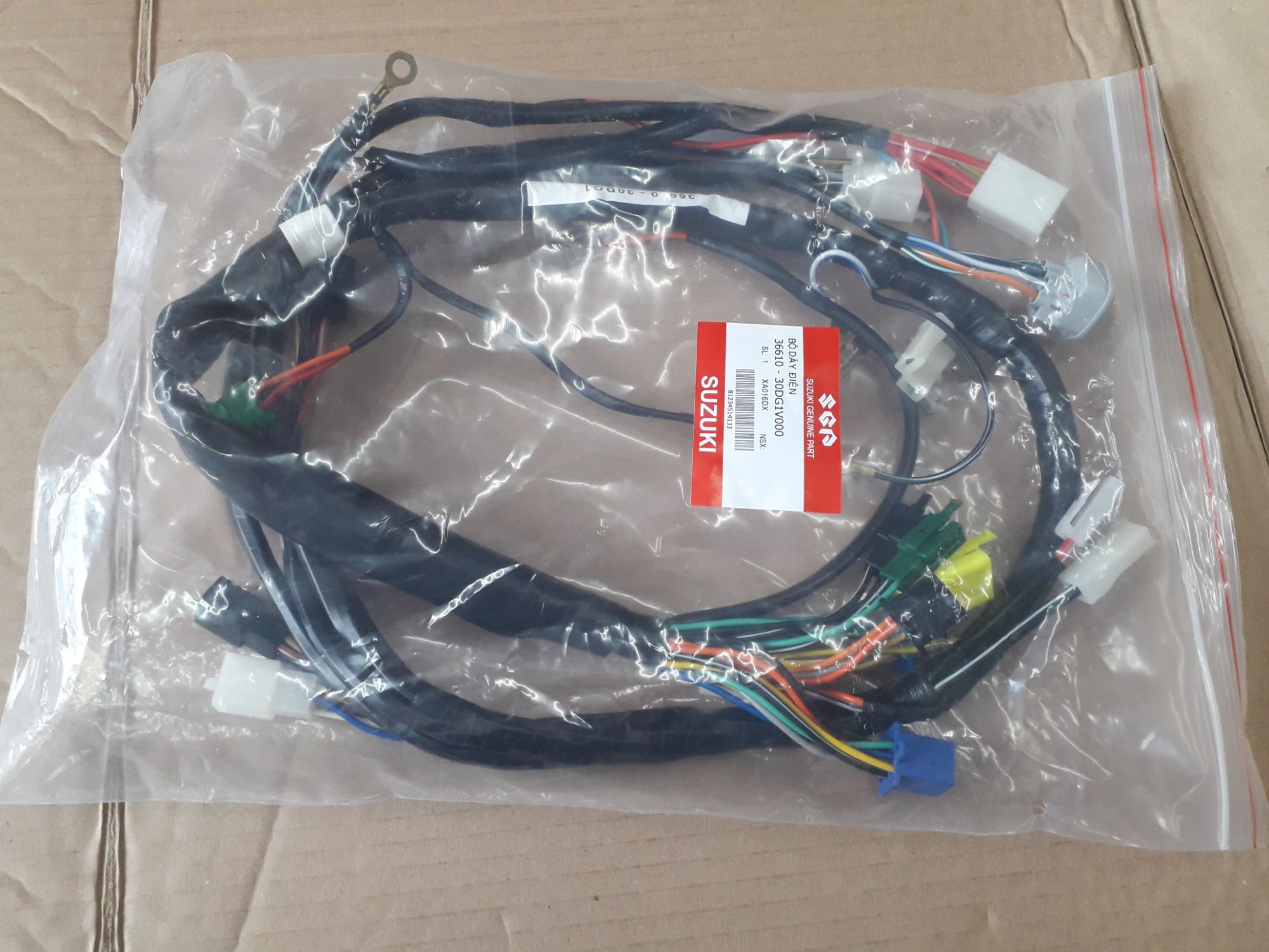 Bộ dây điện sườn viva 110 số lùi