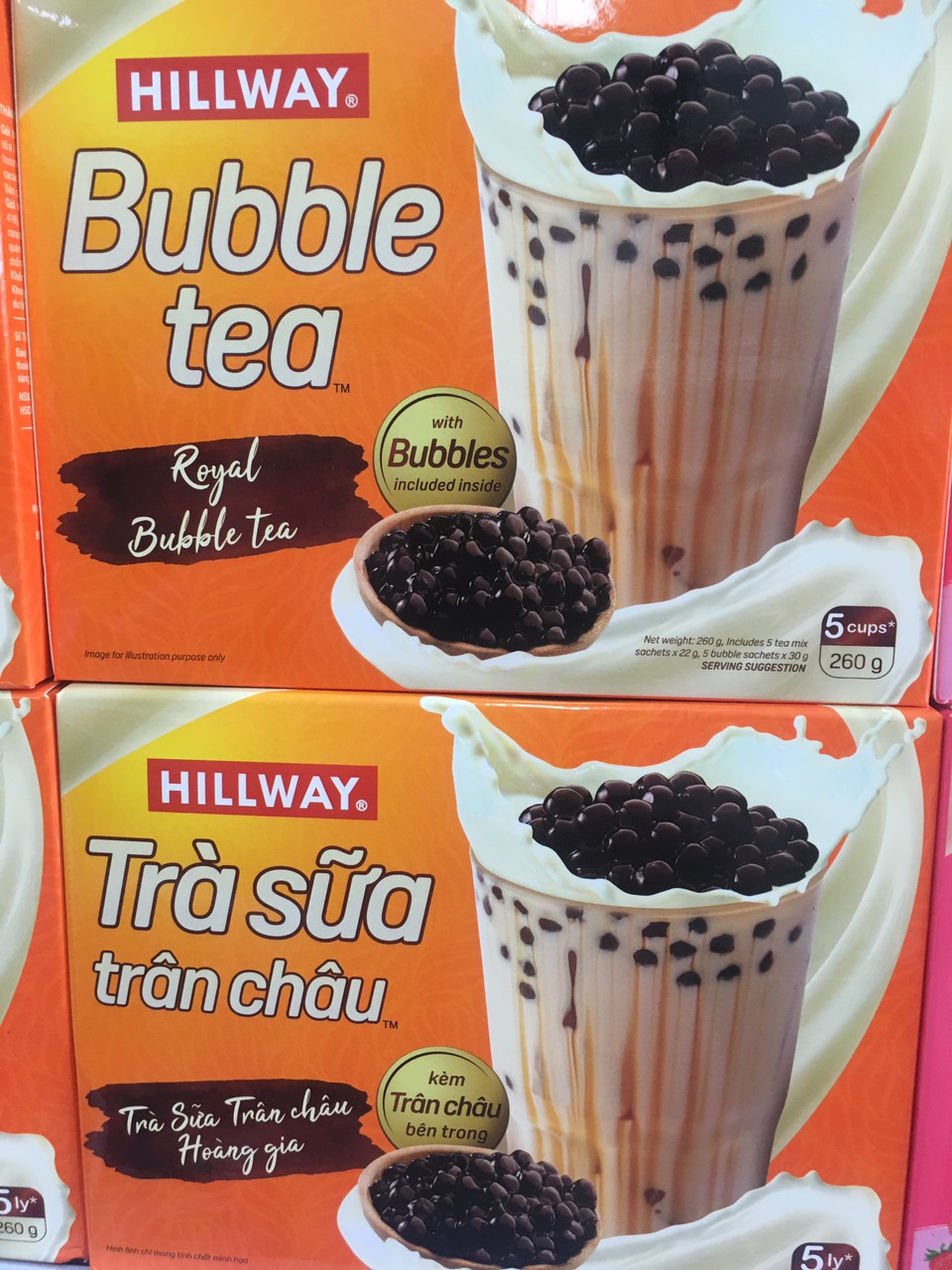 Trà sữa trân châu HILLWAY ( giảm giá mua combo 3 vị )