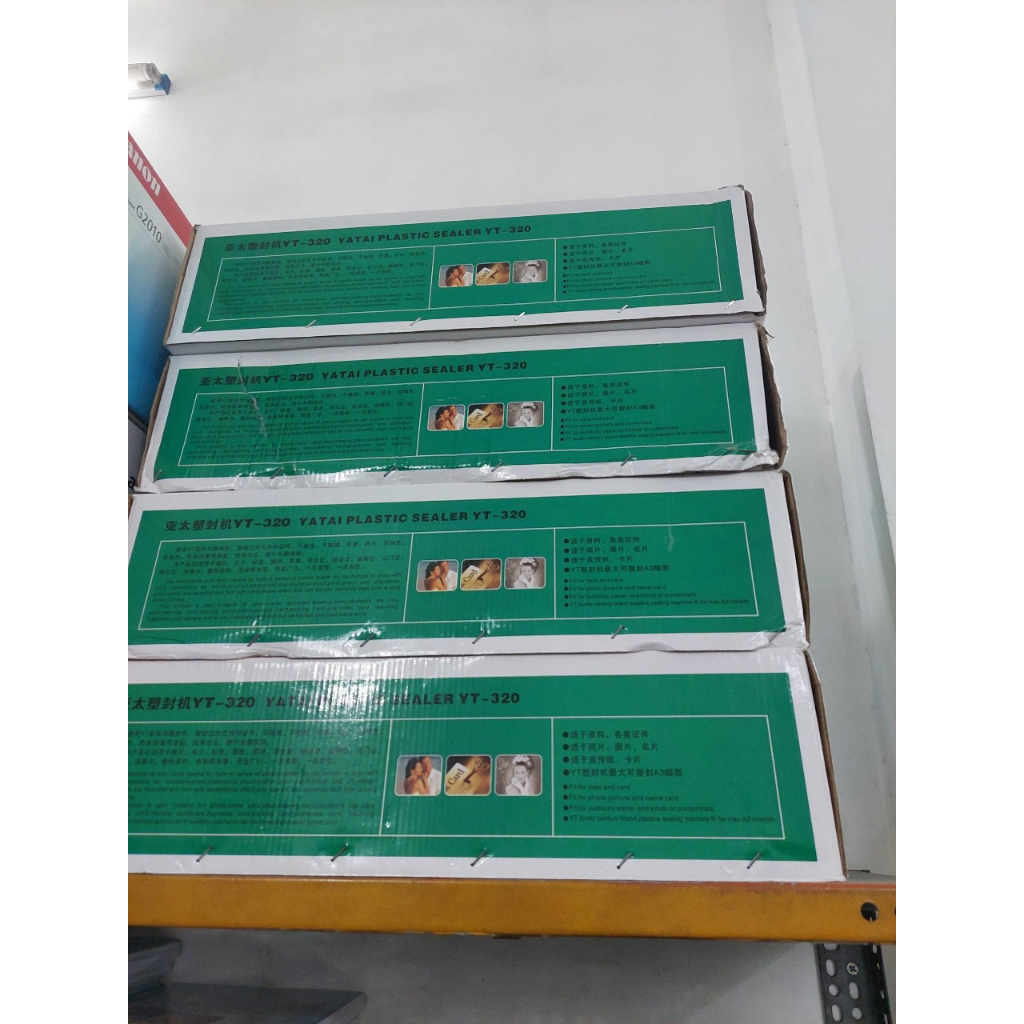 Máy Ép Plastic Yt320 Rulo Lớn Khổ A3