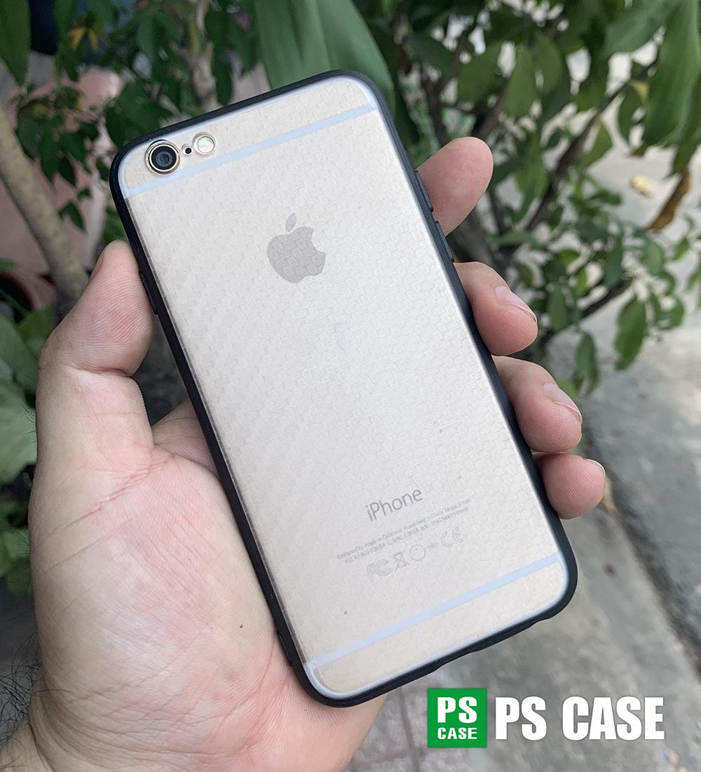 Ốp lưng iPhone 6 Plus, iPhone 6s Plus, viền dẻo đen cao cấp - PS Case phân phối