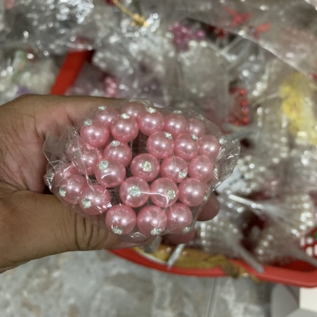 [HCM]Cài Tóc Cô Dâu - Trâm hạt trai đính hạt