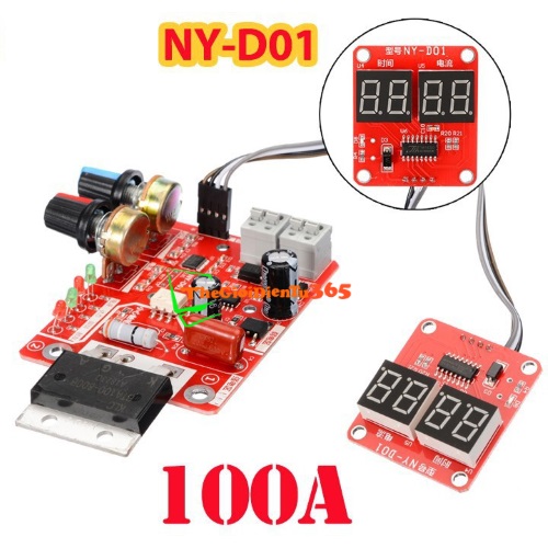 MẠCH TIMER  MÁY HÀN CELL PIN NY-D01 100A