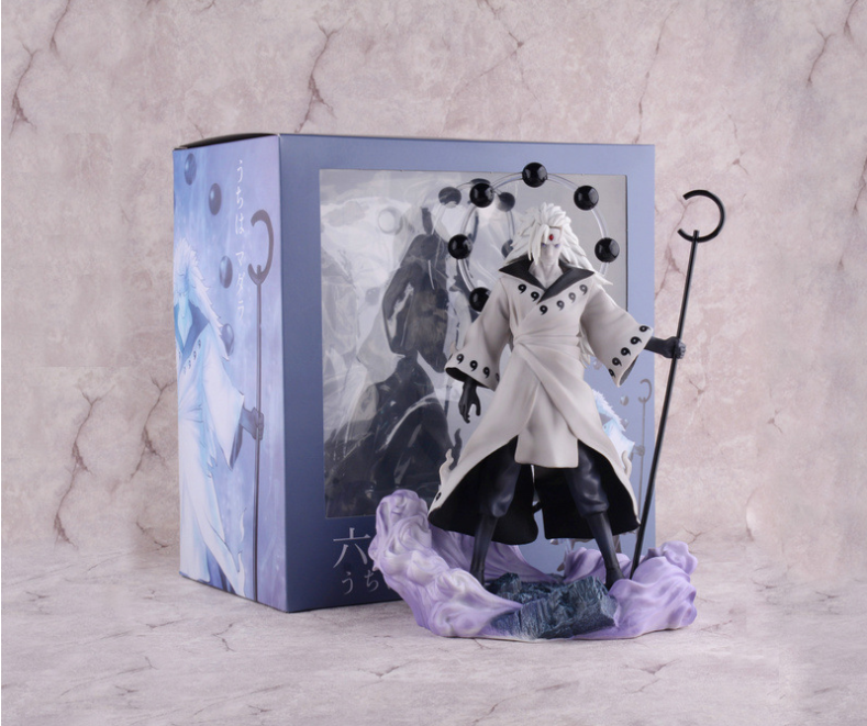 Mô hình Naruto Mô hình Uchiha Madara lục đạo 27CM