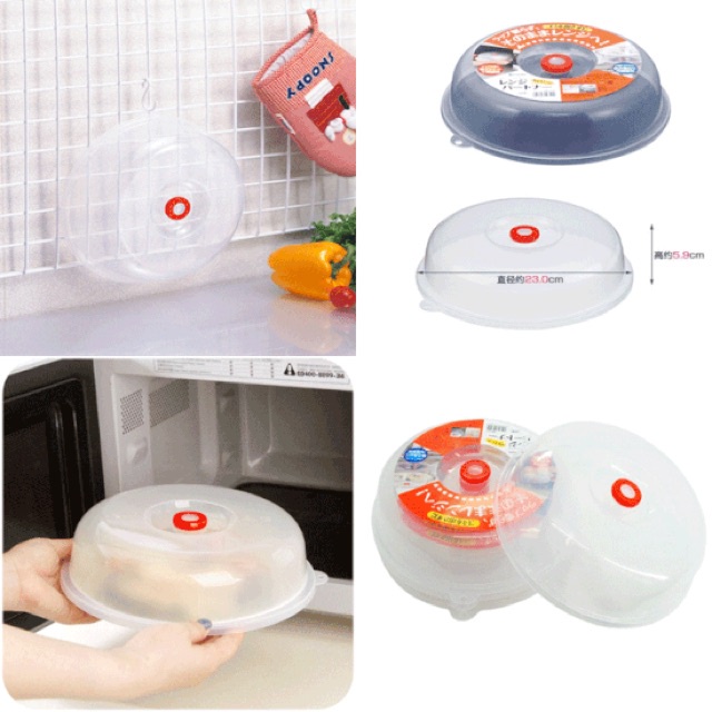 Nắp đậy lò vi sóng inomata nhựa