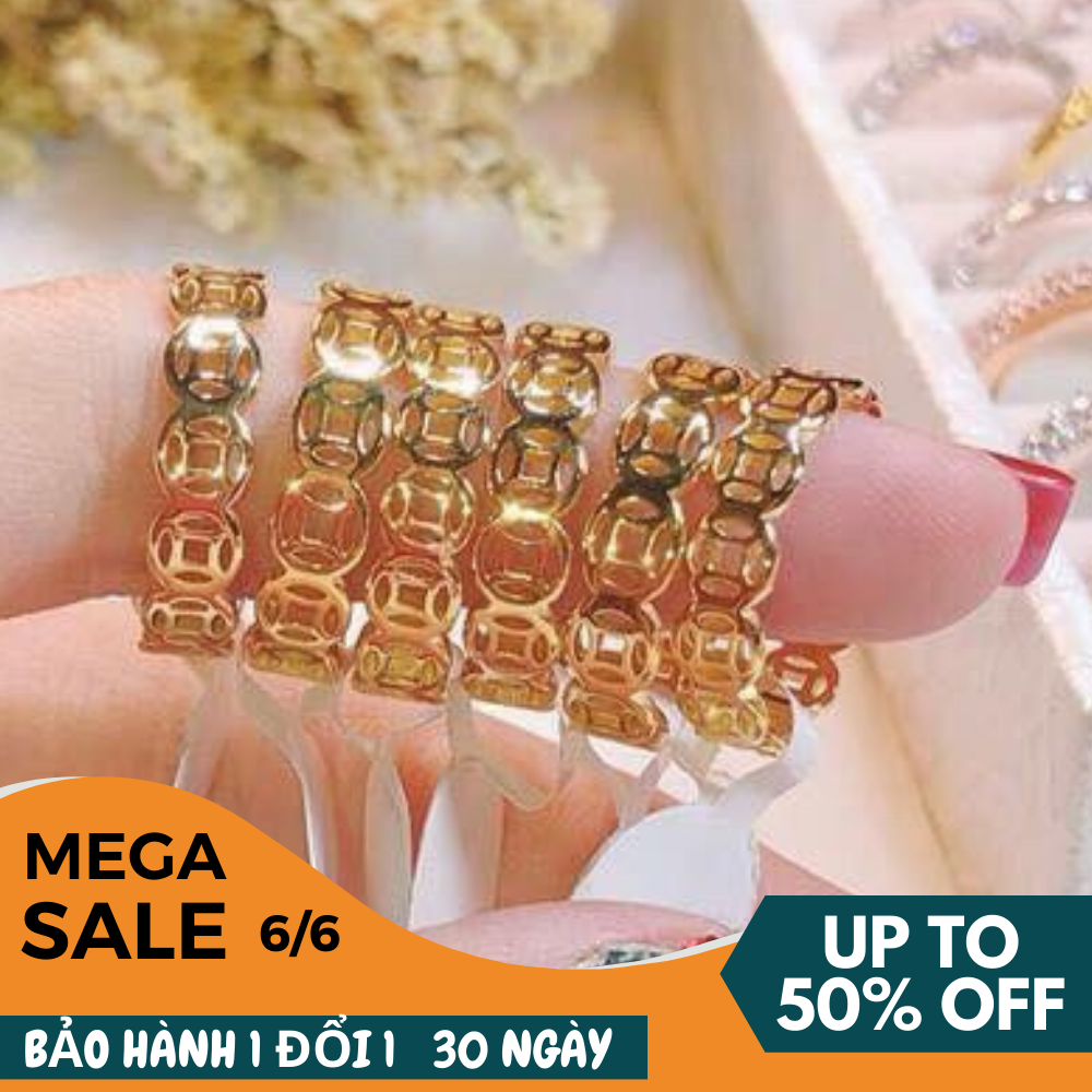 Nhẫn Nữ Mạ Vàng 18K Nhẫn nữ kim tiền xi vàng, nhẫn kim tiền ximen vàng, nhẫn mạ 24k vàng trắng phù hợp chạm vàng sắc sảo, nhẫn nữ sự kiện đẹp và sang GADO N117