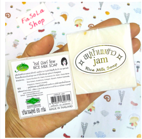 Xà phòng gạo sữa trắng da Thái Lan jam