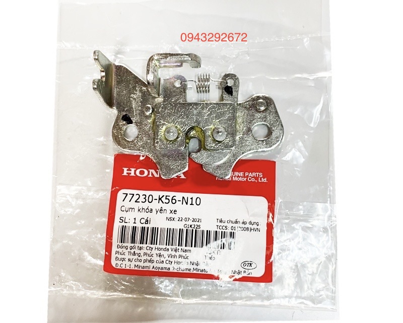 Cụm khoá yên honda winner 150 v1, winner x