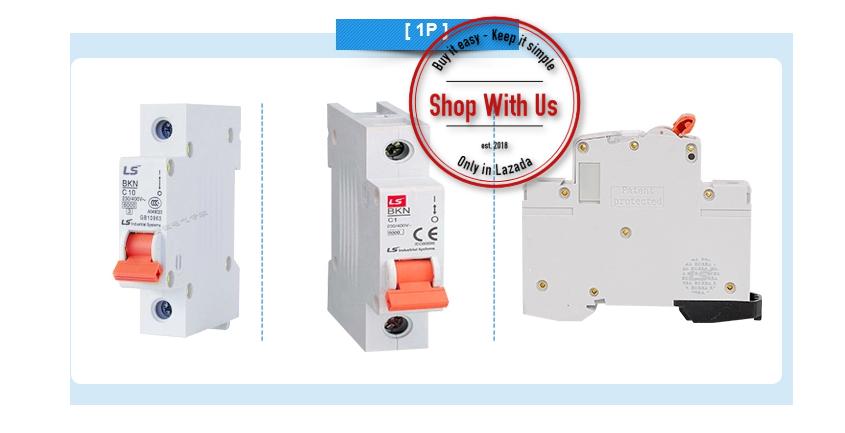 Cầu dao MCB LS BKN - 63A 6kA 1P