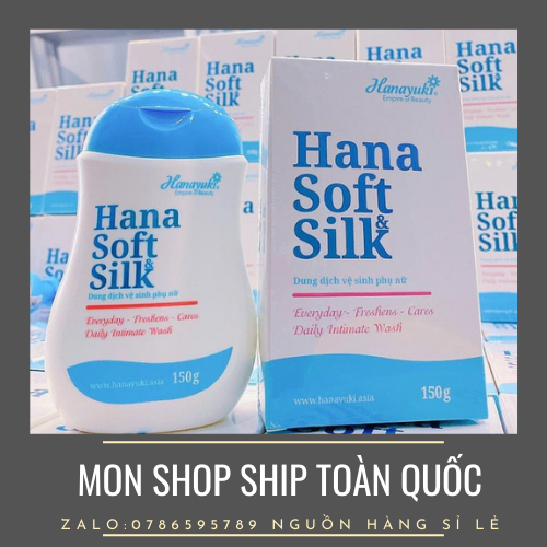 Dung Dịch Vệ Sinh Phụ Nữ Hana Soft Silk Hanayuki