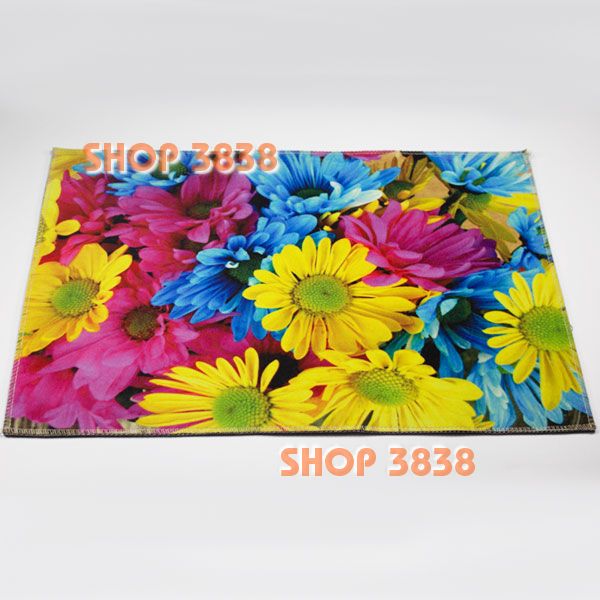 Thảm Lót Sàn Chùi Chân Họa Tiết 3D (60x40cm) Nhiều Mẫu Lựa Chọn