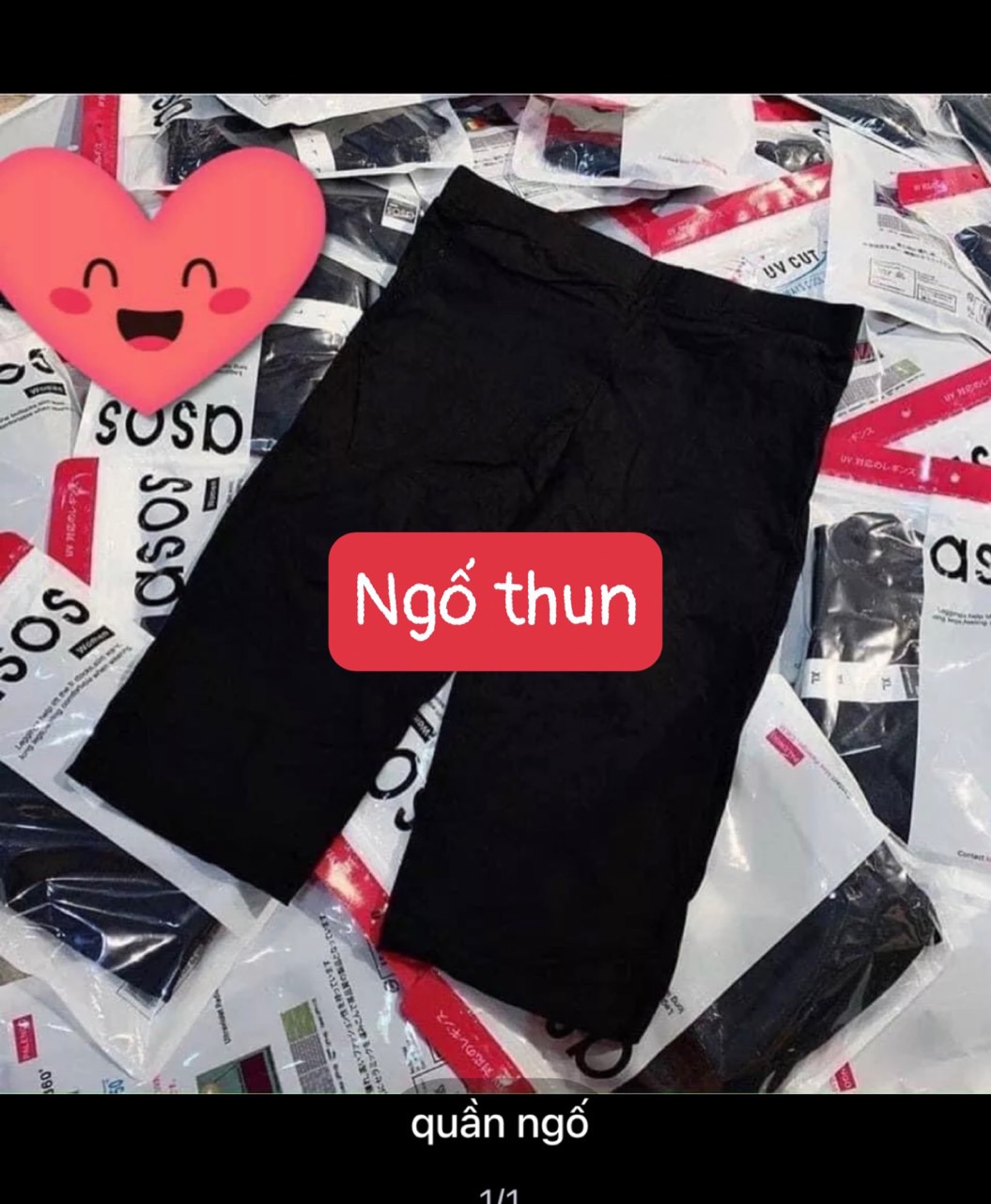 quần ngố jean co dãn nữ