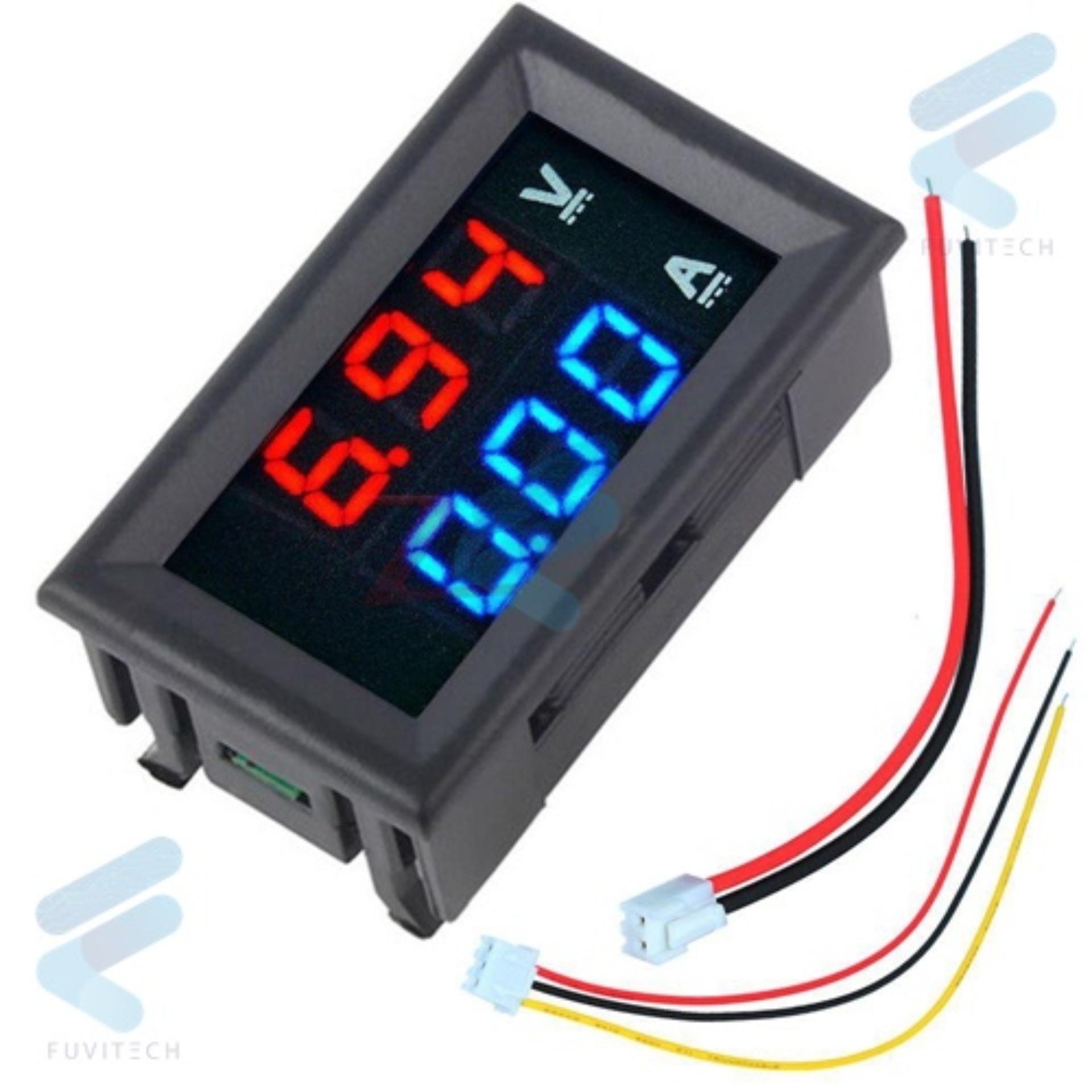 [HCM]Đồng Hồ Đo Dòng-Áp DC 100VDC 10A