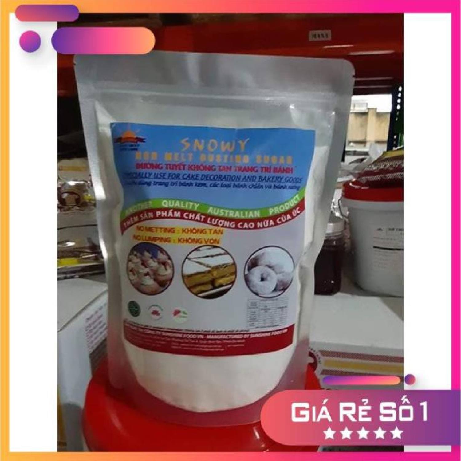 Đường tuyết / đường không tan /snow sugar