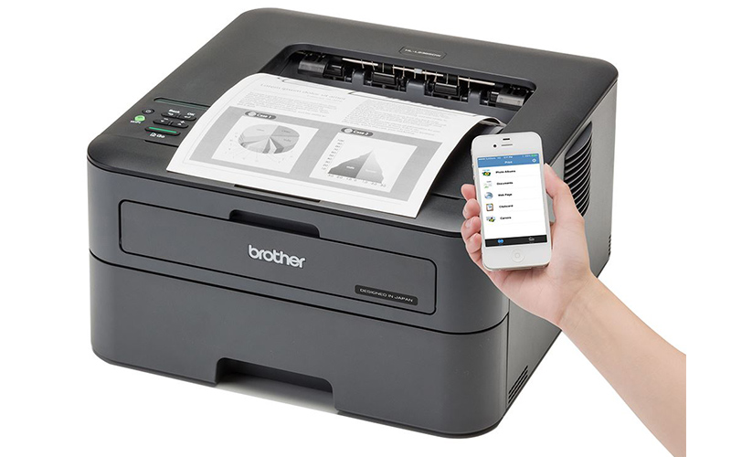 Brother L2366DW, Duplex, Laser trắng đen