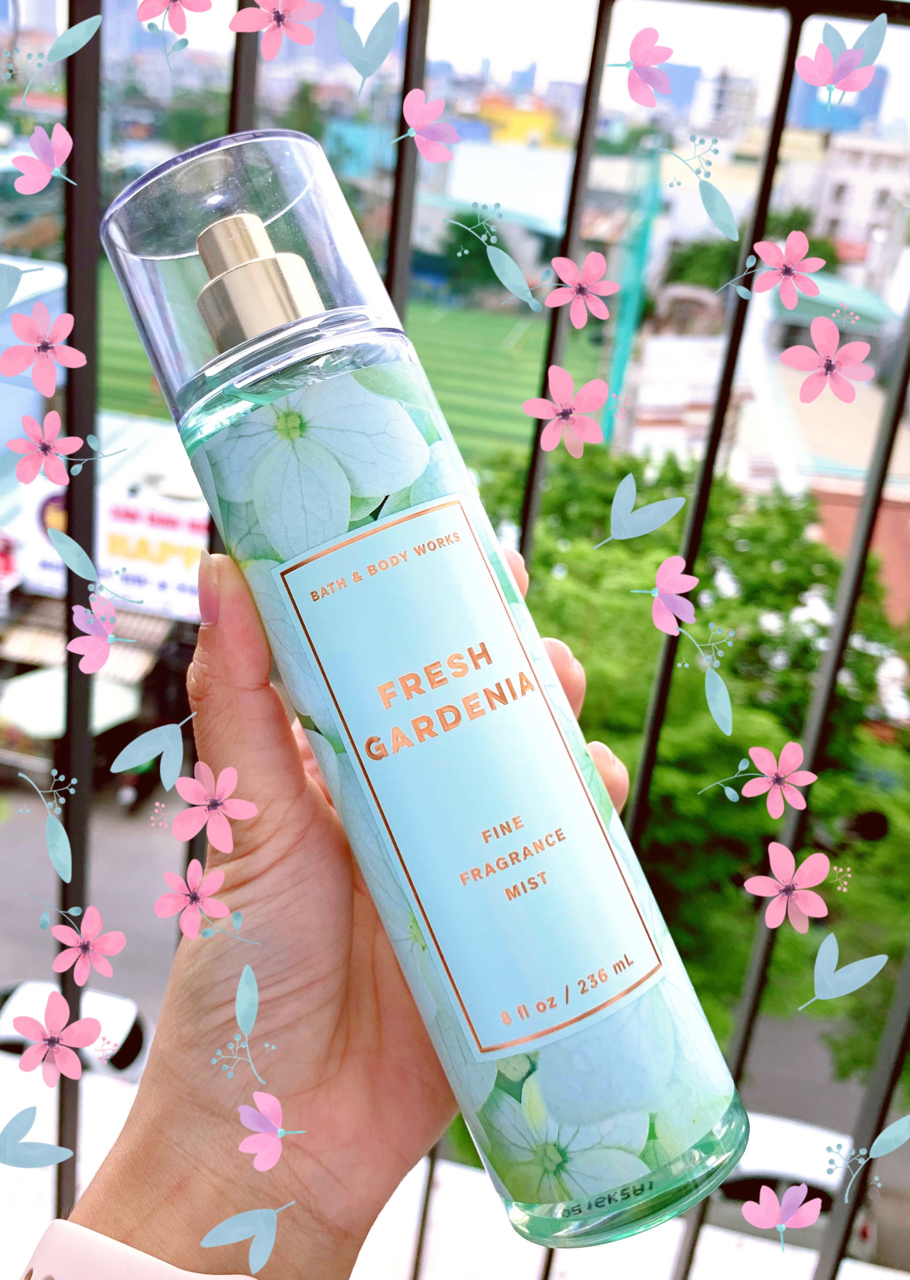 Xịt Thơm Bodymist BBW – FRESH GARDENIA 236ML