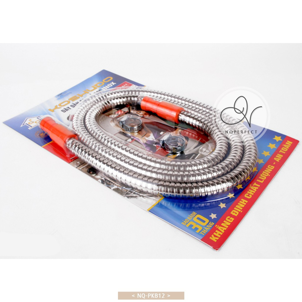 [HCM]Dây dẫn gas vỏ bọc INOX KOSHUDO- Hàng Chính Hãng 100%