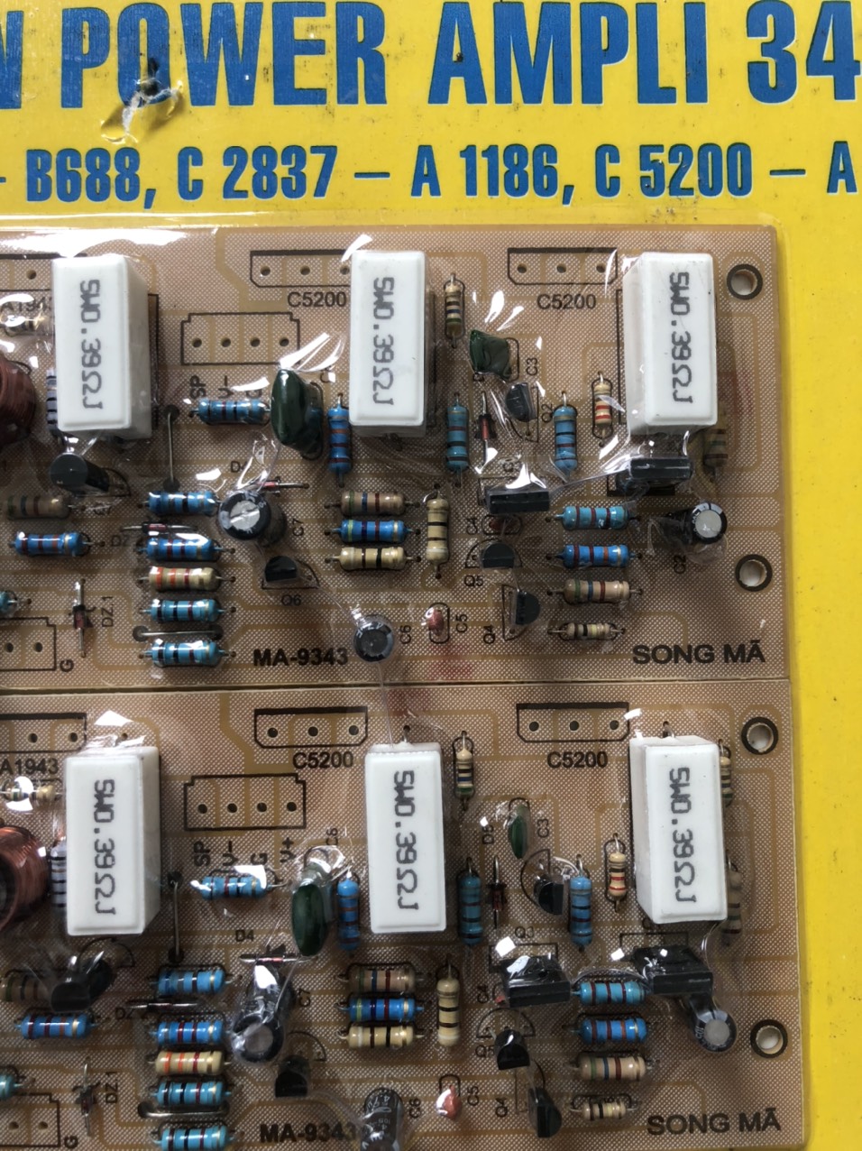 BO MẠCH KHUẾCH ĐẠI CÔNG SUẤT 8 SÒ 340W