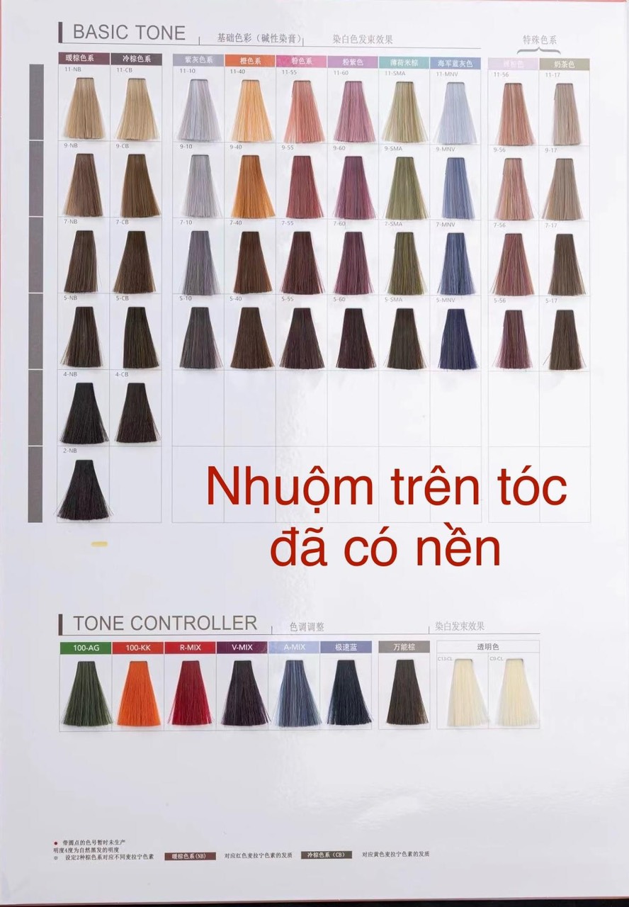 Thuốc Nhuộm Tóc Polan 80ml